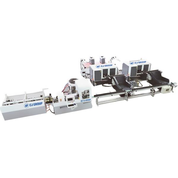 Full Automatic Tube Laser Cutting And Chamfering Line