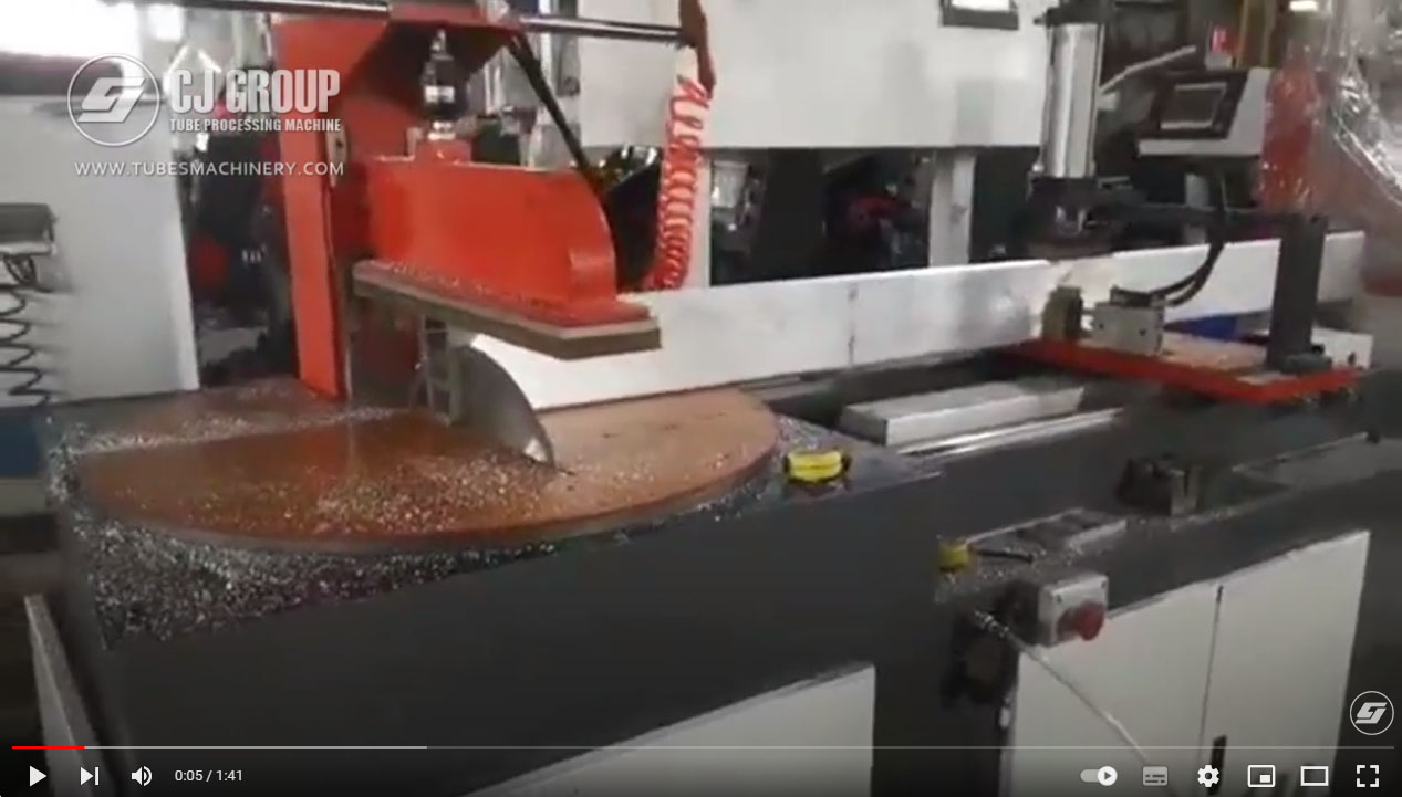 Video: CNC Automatic Aluminium Profile Cutting Saw Machine