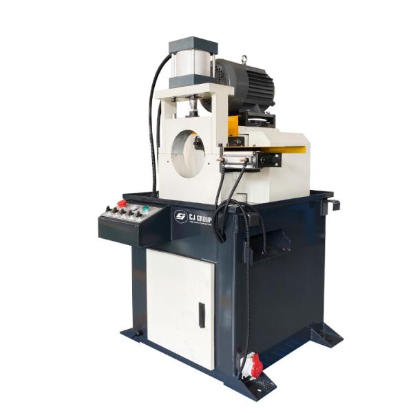 Machine de chanfreinage à tête unique pour tuyaux